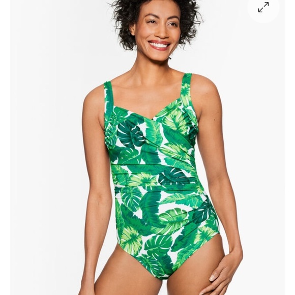 MIRACLESUIT® SANIBEL ONE PIECE - ISLE FRONDS Size 6 NWOT - Picture 1 of 10